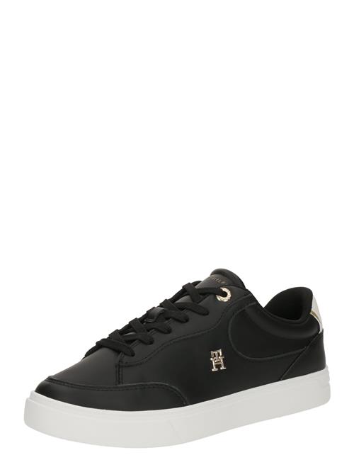 TOMMY HILFIGER Sneaker low 'ESSENTIAL'  creme / sort