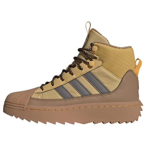 ADIDAS ORIGINALS Snowboots 'Superstar'  camel / chamois / grå