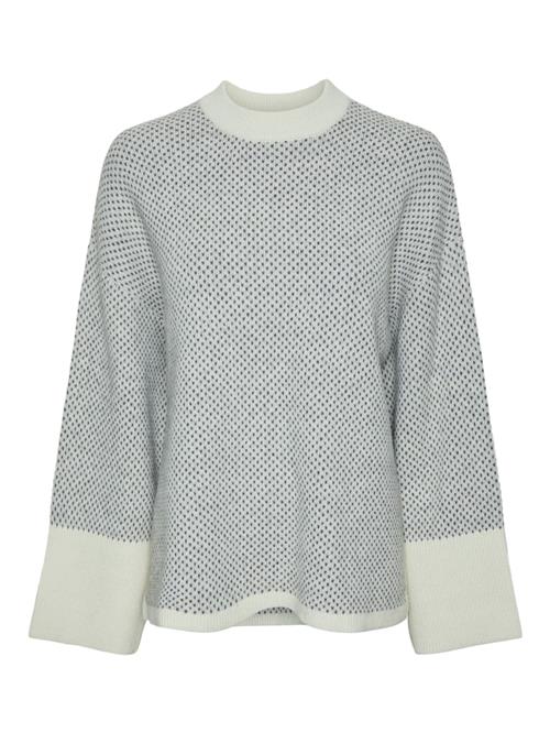 Se PIECES Pullover 'PCNORDIC'  beige / sort ved About You