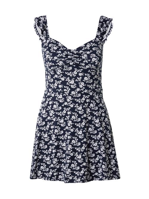 HOLLISTER Sommerkjole  navy / hvid