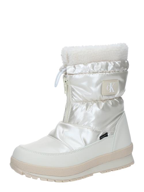 Se Calvin Klein Jeans Snowboots  beige / elfenben ved About You