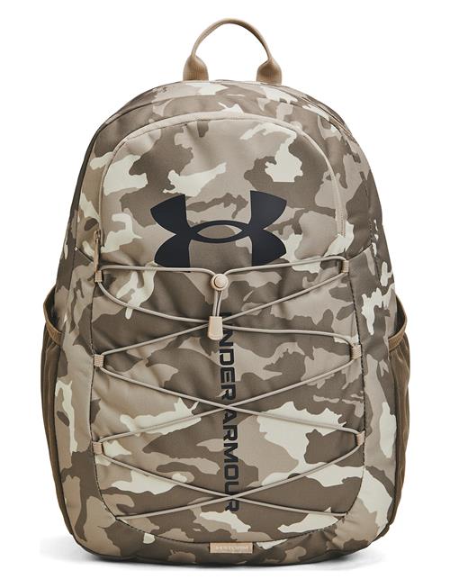 Se Under Armour Ua Hustle Sport Backpack Under Armour Beige ved Booztlet