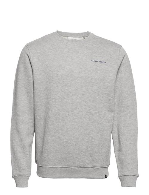 Se Casual Friday Cfseverin Crew Neck Sweat Casual Friday Grey ved Booztlet