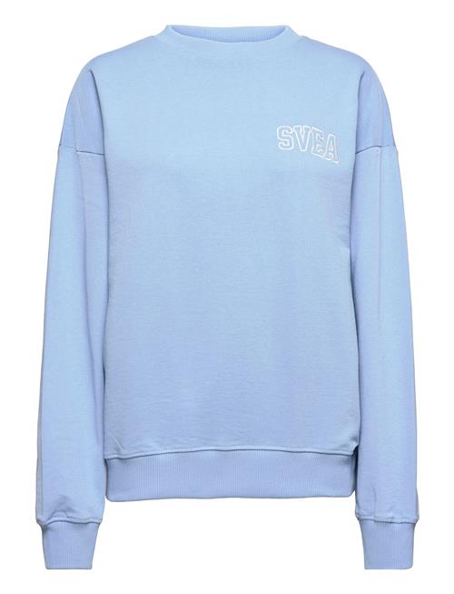 Svea W. Over D Crew Neck Svea Blue