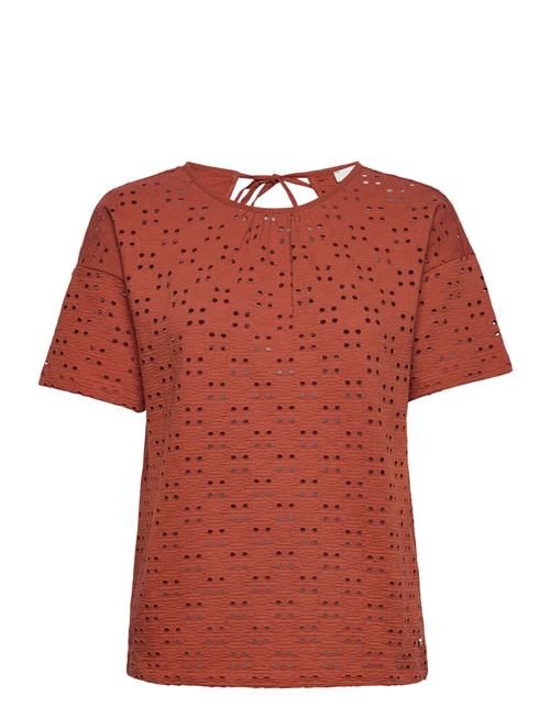 Garcia Ladies T-Shirt Ss Garcia Brown