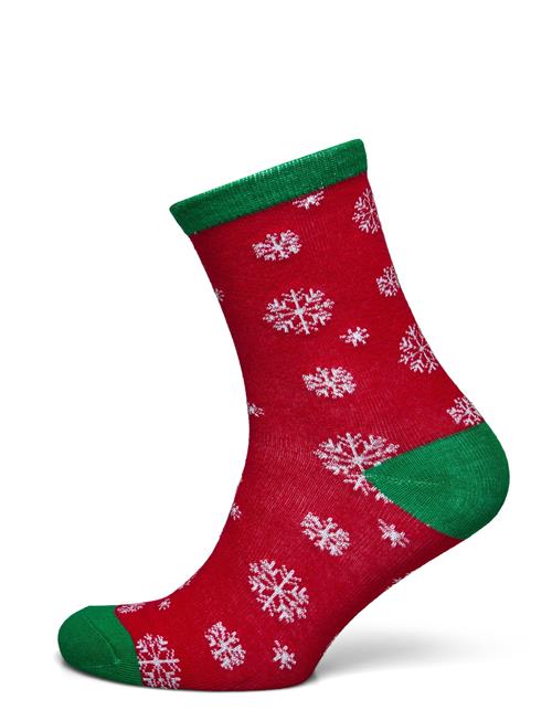 Vero Moda Vmelf Socks Xmas Vero Moda Red