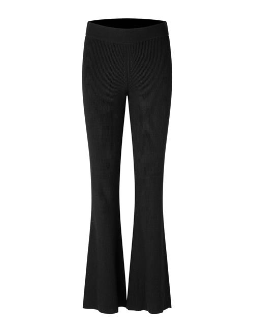 Polina Knit Trousers Second Female Black