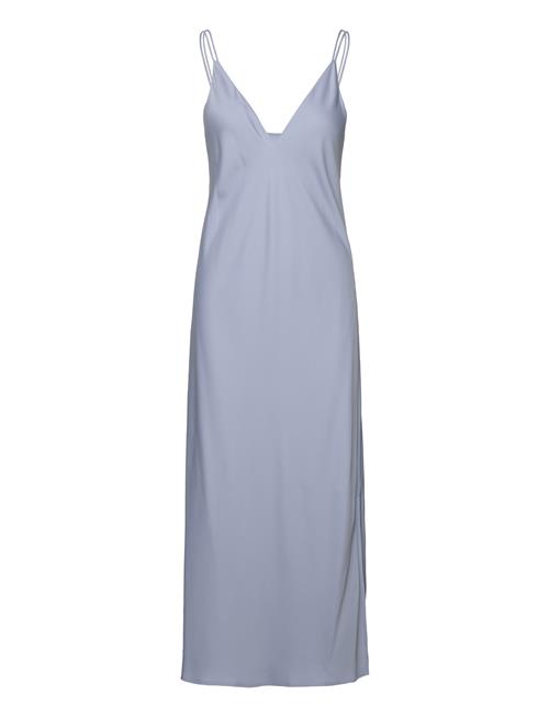 Calvin Klein Recycled Cdc Midi Slip Dress Calvin Klein Blue