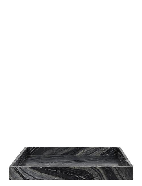 Mette Ditmer Marble Deco Tray Mette Ditmer Black