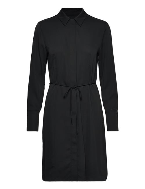 Calvin Klein Recycled Cdc Shirt Dress Calvin Klein Black