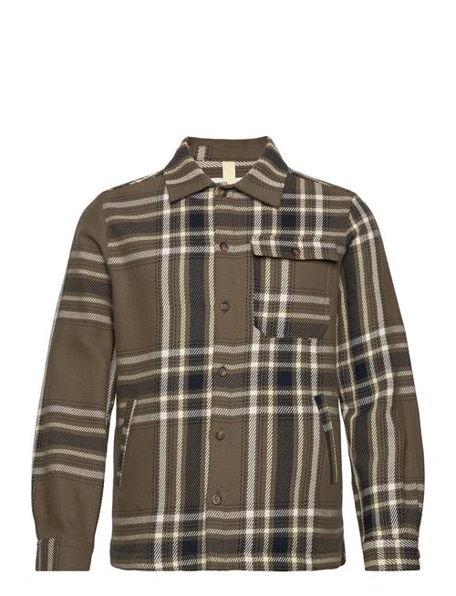 Brixtol Textiles Frank Check Brixtol Textiles Khaki