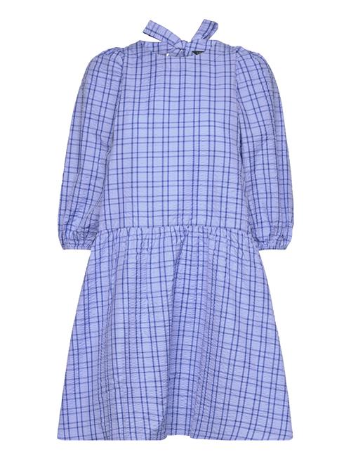 Lindex Dress Bliss Check Lindex Blue