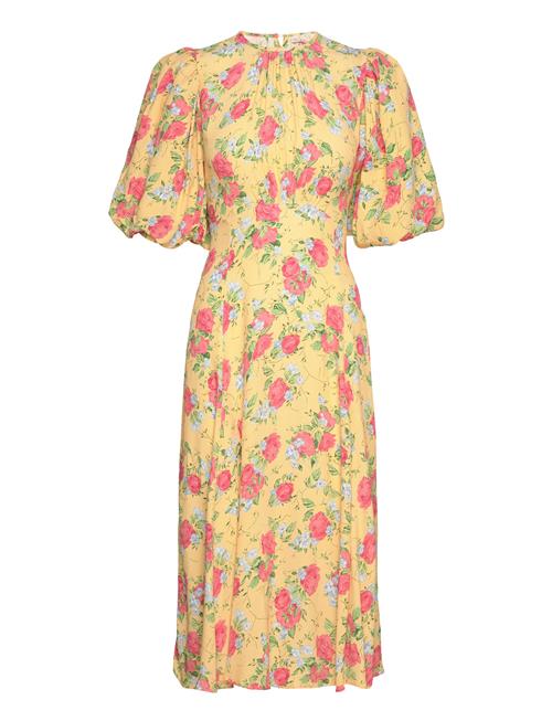 Spring Puffed Dress By Ti Mo Yellow