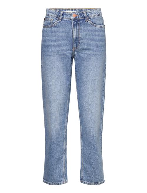 Se Lindex Trouser Denim Nea Mid Blue Lindex Blue ved Booztlet