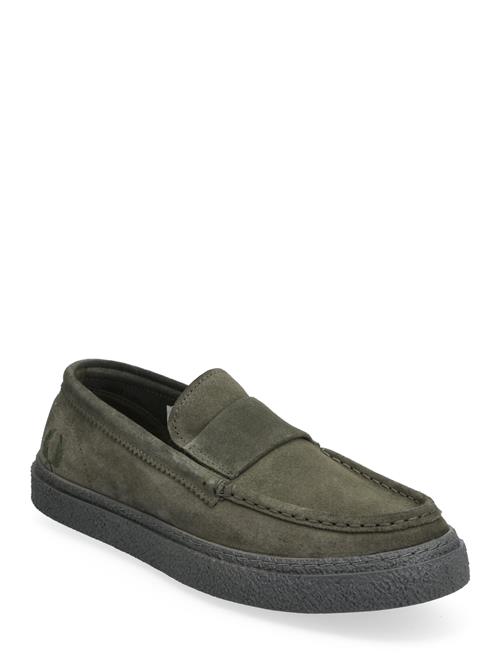 Fred Perry Dawson Loafer Suede Fred Perry Green