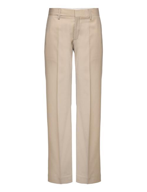 Bootcut Wool Trousers Filippa K Beige