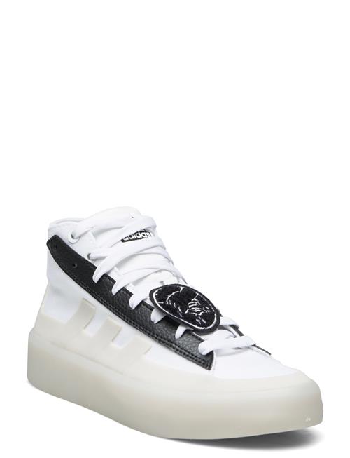 Se adidas Sportswear Znsored Hi Adidas Sportswear White ved Booztlet