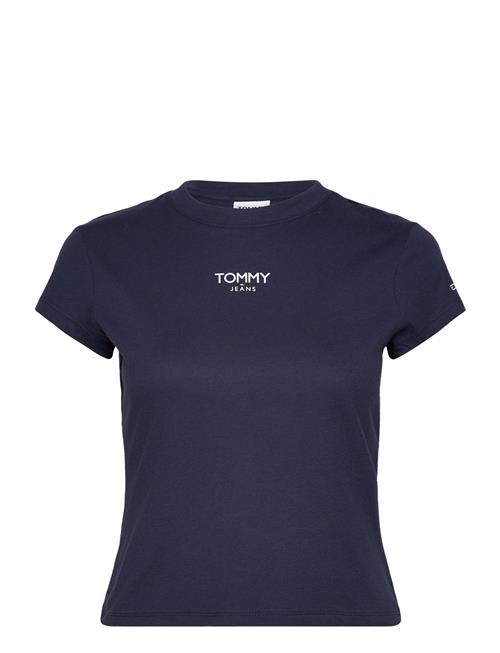 Se Tommy Jeans Tjw Bby Essential Logo 1 Ss Tommy Jeans Navy ved Booztlet