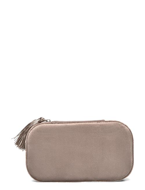 Mojoo Velvet Smykke Clutch Mojoo Beige