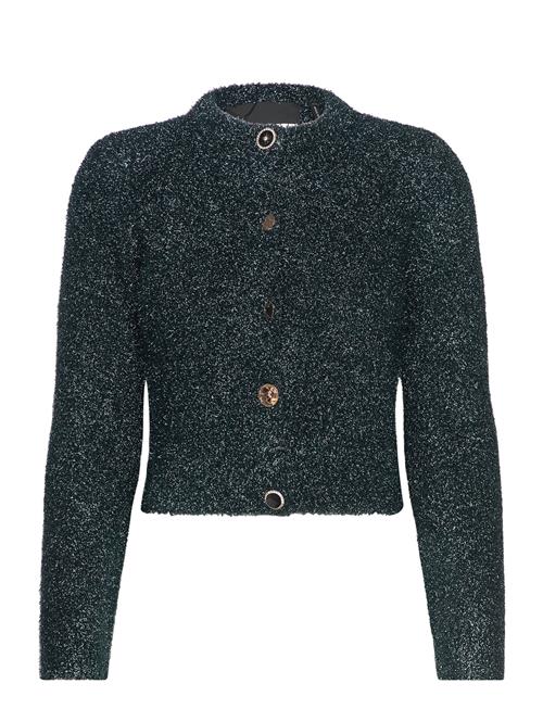 Se ROTATE Birger Christensen Glitter Knit Cardigan ROTATE Birger Christensen Green ved Booztlet