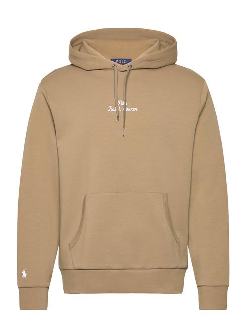 Polo Ralph Lauren Logo Double-Knit Hoodie Polo Ralph Lauren Khaki