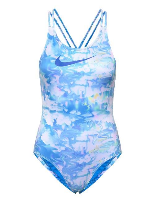 Se NIKE SWIM Nike Crossback Piece Dream NIKE SWIM Blue ved Booztlet