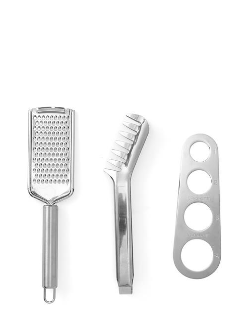 Se PRINTWORKS The Essentials - Pasta Tools PRINTWORKS Silver ved Booztlet