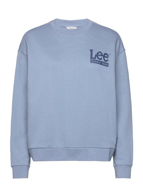 Se Lee Jeans Logo Sws Lee Jeans Blue ved Booztlet