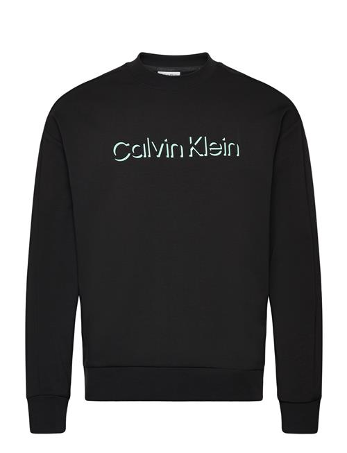 Se Calvin Klein Shadow Embossed Logo Sweatshirt Calvin Klein Black ved Booztlet