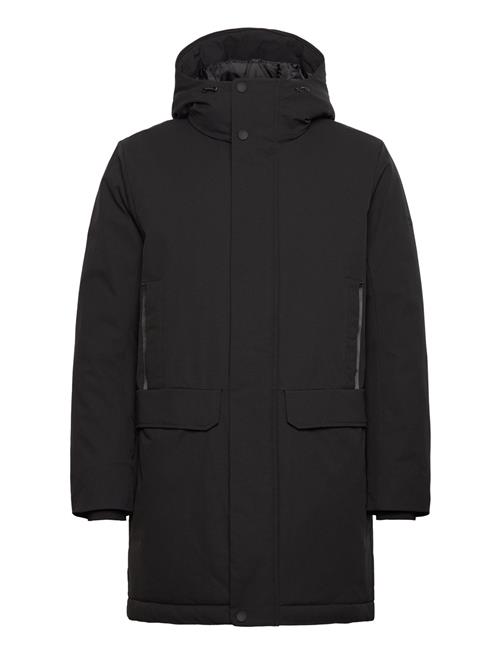 Tom Tailor Tech Hooded Parka Tom Tailor Black