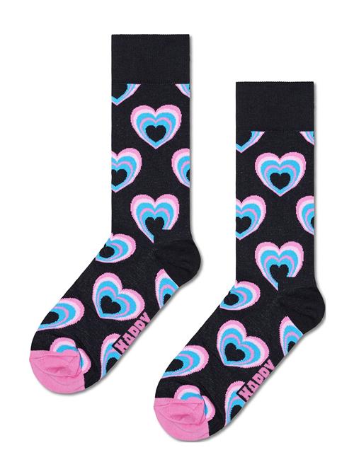 Happy Socks Heart In Heart Sock Happy Socks Black