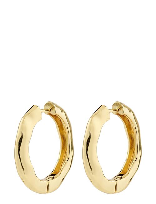 Pilgrim Believe Recycled Hoop Earrings Pilgrim Gold