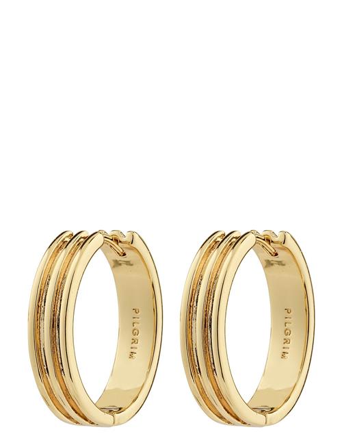 Pilgrim Bennett Recycled Hoop Earrings Pilgrim Gold