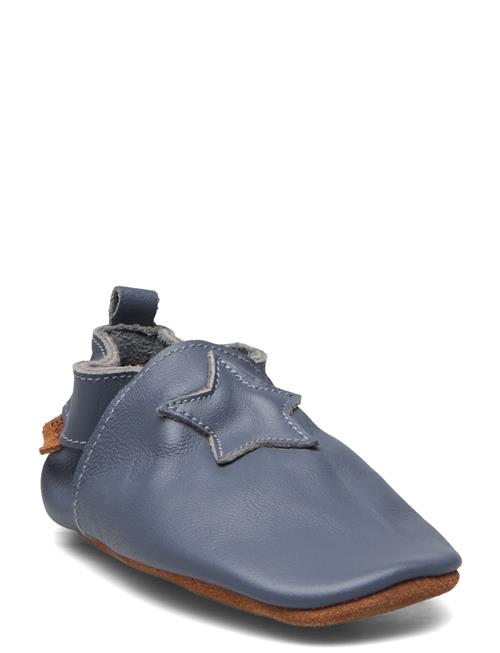 En Fant Star Slippers Leather En Fant Blue