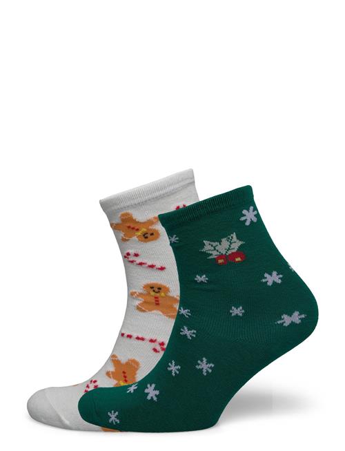 Se ONLY Onlchristmas 2-Pack Sock Box Acc ONLY White ved Booztlet