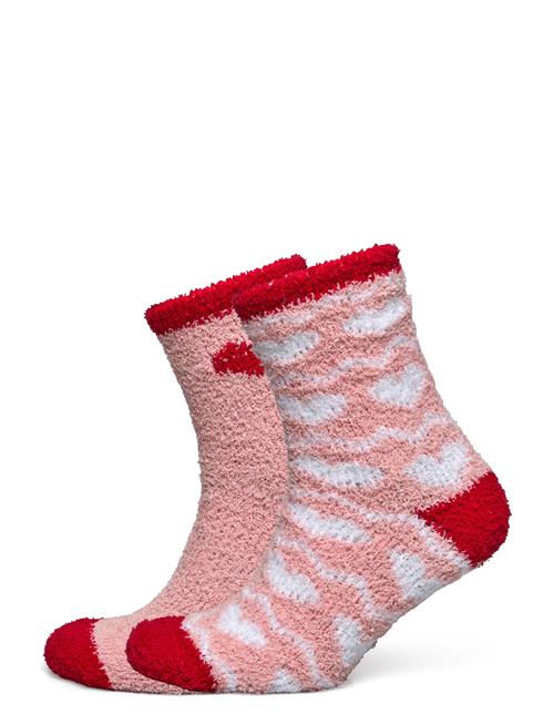 Fransa Fxkafine Sock 2 Pack Fransa Red