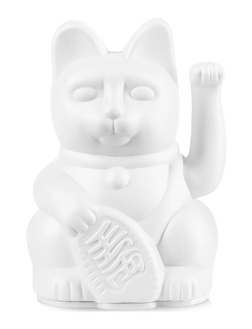 Donkey Waving Cat - Maneki-Neko - Lucky Cat Mini Donkey White