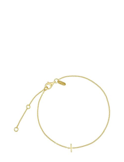 Archetype Bracelet - A-Z Gold Plated Design Letters Gold