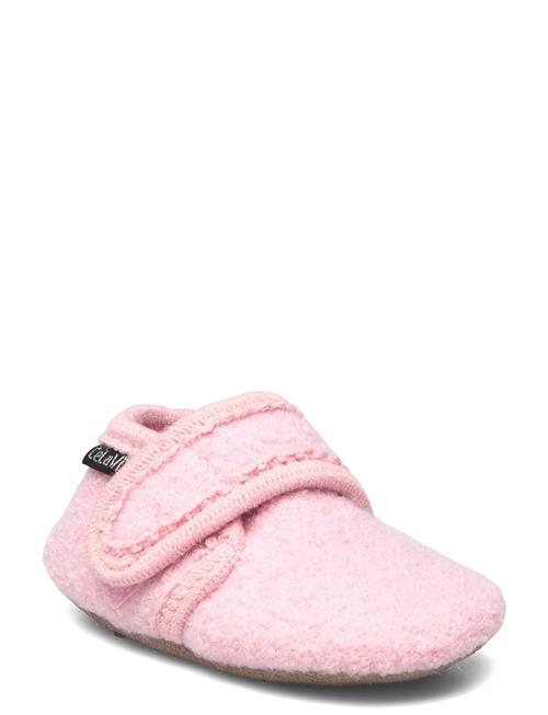 Se CeLaVi Baby Wool Slippers CeLaVi Pink ved Booztlet