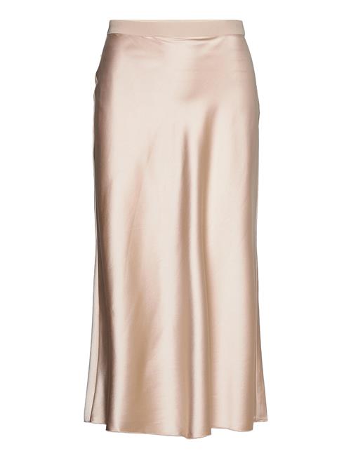 Ahlvar Gallery Hana Satin Skirt Ahlvar Gallery Beige