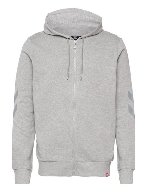 Hmllegacy Zip Hoodie Hummel Grey