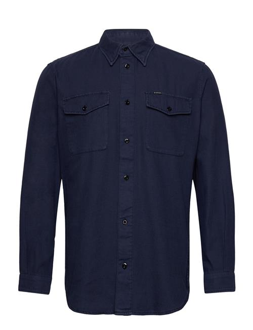 G-Star RAW Marine Slim Shirt L\S G-Star RAW Blue