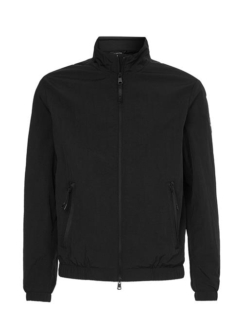 Calvin Klein Crinkle Nylon Blouson W. Hood Calvin Klein Black