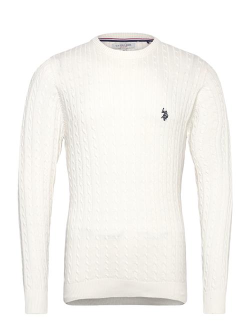 Se U.S. Polo Assn. Uspa Knit Archi Men U.S. Polo Assn. White ved Booztlet