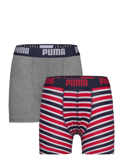 PUMA Puma Boys Basic Boxer Printed Strip PUMA Patterned