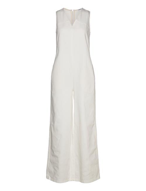 Se Filippa K Rylan Denim Jumpsuit Filippa K Beige ved Booztlet