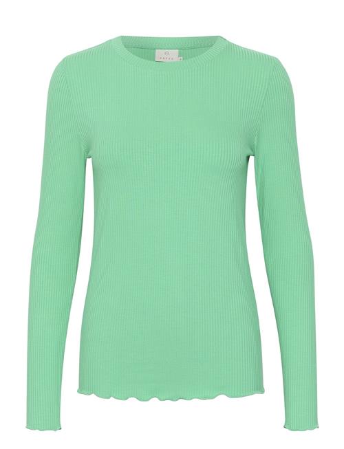 Kaffe Kadrew Ls T-Shirt Kaffe Green