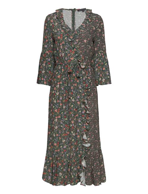 French Connection Annifrida Delphine Wrap Dress French Connection Patterned