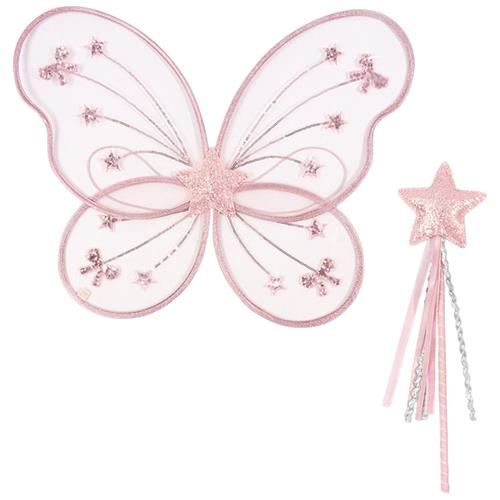 Se Konges Sløjd Fairy Costume Peony | Lyserød | 01 ved Babyshop