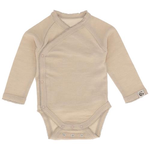 Se Gullkorn Design Vakke Ullbody Beige | Beige | 62 cm ved Babyshop